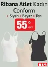 CONFORM RİBANA ATLET KADIN